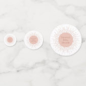 Boho Sun Konfetti (Vorderseiten)