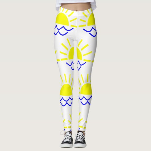 Boho Sun Leggings (Vorderseite)