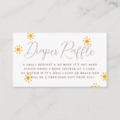 Boho Sun Little Sunshine Baby Shower Begleitkarte (Vorderseite)