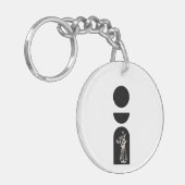 Boho Sun Moon Flower Pot boho bohemian Schlüsselanhänger (Vorderseite links)