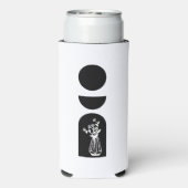 Boho Sun Moon Flower Pot boho bohemian Selters Dosenkühler (Seltzer Rückseite)