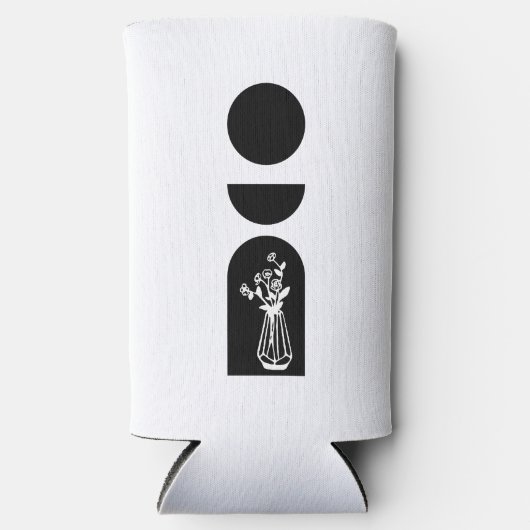 Boho Sun Moon Flower Pot boho bohemian Selters Dosenkühler (Vorderseite)