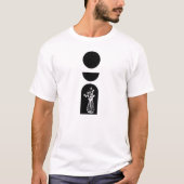 Boho Sun Moon Flower Pot boho bohemian T-Shirt (Vorderseite)