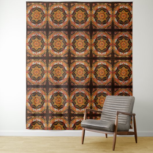 Boho Sun & Moon Wall Tapestry - Celestial Decor fo Wandteppich (Beispiel)