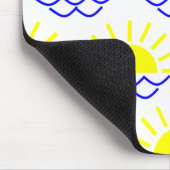 Boho Sun Mousepad (Ecke)