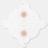 Boho Sun Pink Baby Dusche Geschenkschachtel (Ungefaltet)