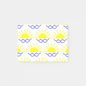 Boho Sun Post-it Klebezettel (Vorderseite)