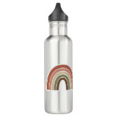 Boho Sun & Rainbow Water Bottle Edelstahlflasche (Links)