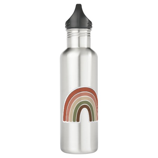 Boho Sun & Rainbow Water Bottle Edelstahlflasche (Links)