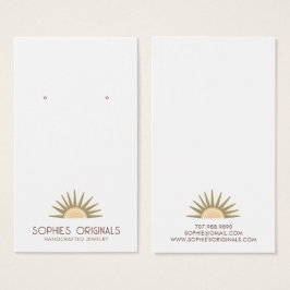 Boho Sun Rays Earring Display