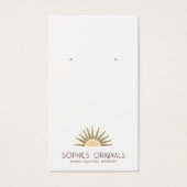 Boho Sun Rays Earring Display (Vorderseite)