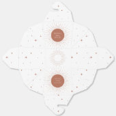 Boho Sun Terracotta Babydusche Geschenkschachtel (Ungefaltet)