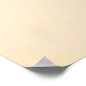 Boho Sun Terracotta Minimalist Poster (Ecke)