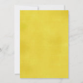 Boho Sun zum ersten Geburtstag Einladung (Rückseite)