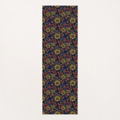 Boho Sunblumen | Blumenbeauty Yogamatte (Vorderseite)