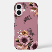 Boho Sunblumen Case-Mate iPhone Hülle (Rückseite)