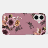 Boho Sunblumen Case-Mate iPhone Hülle (Rückseite (Horizontal))
