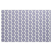 Boho Sunblumen Pattern Navy Blau und Weiß Blumen Stoff (Yard (91,4 cm))