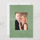 Boho Sunflower Eucalyptus Rustic Country Wedding Save The Date (Rückseite)