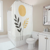 Boho Sunlit Oasis Duschvorhang (Beispiel)