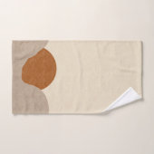 Boho Sunrise Terracotta Cream Sand Badhandtuch Set (Handtuch)
