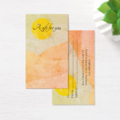 Boho Sunrise Wüste Abstrakte Geschenkkarte (Schreibtisch)
