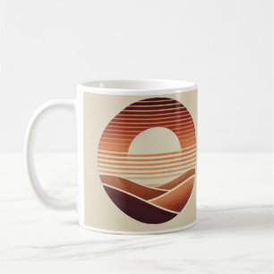 Boho Sunset - Ästhetisch Inspiriertes Design! Kaffeetasse
