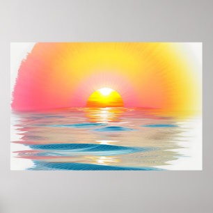 Boho Sunset (c) Poster