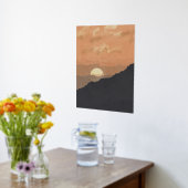 Boho Sunset Foliendrucke (Ablage(Küche))