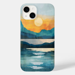 Boho Sunset Mountains Case-Mate iPhone 14 Hülle