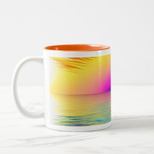 Boho Sunset Tasse (Links)