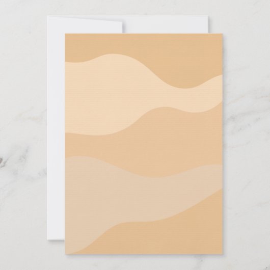 Boho Sunshine 1. Reise um das Sun Birthday Inv Einladung (Rückseite)