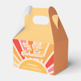 Boho Sunshine 1. Reise um die Sonne Geburtstag Geschenkschachtel