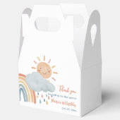 Boho Sunshine Birthdayb Party Geschenkschachtel (Geöffnet)