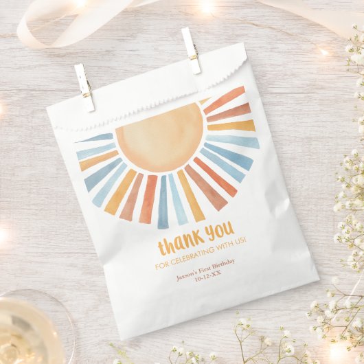 Boho Sunshine Geschenktütchen (Ausgeschnitten)