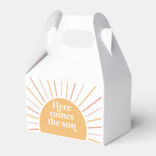 Boho Sunshine Here Comes the Sun Geschenkbox Geschenkschachtel