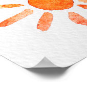 Boho Sunshine Kinderzimmer Kid Room Decke Poster (Ecke)