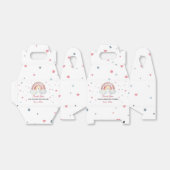 Boho Sunshine Rainbow Favor Box Birthday Party Geschenkschachtel (Ungefaltet)