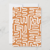 Boho Sunshine | Sun Themed Boy oder Girl Baby Show Einladung (Rückseite)