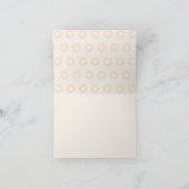 Boho Sunshine Thank You Note Invitation Einladung (Innenseite)