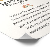 Boho Sunshine Windsurf Gedanken Babydusche Schild (Ecke)