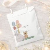Boho Süße Tier Birthday Party für Geschenktütchen (Ausgeschnitten)
