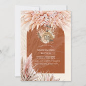 BOHO Tea Party Brautparty Pampas Grass (Vorderseite)