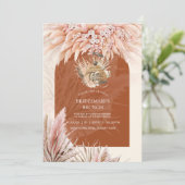 BOHO Tea Party Brautparty Pampas Grass (Stehend Vorderseite)