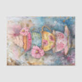 BOHO TEA PARTY DECOUPAGE TISSUPAPIER SEIDENPAPIER (Vorderseite)