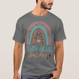 Boho Teach Liebe Inspirierte Achte Klasse Lehrer L T-Shirt
