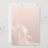 Boho Teapot | Hydrangeas | Pampas Grass Bridal Tee Einladung (Rückseite)