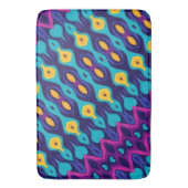 Boho Teardrop Tides Badematte (Vorderseite Vertikal)