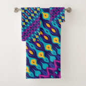 Boho Teardrop Tides Badhandtuch Set (Insitu)