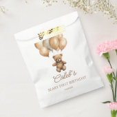 Boho Teddy Bear erste Geburtstagspartei Geschenktütchen (Versiegelt)